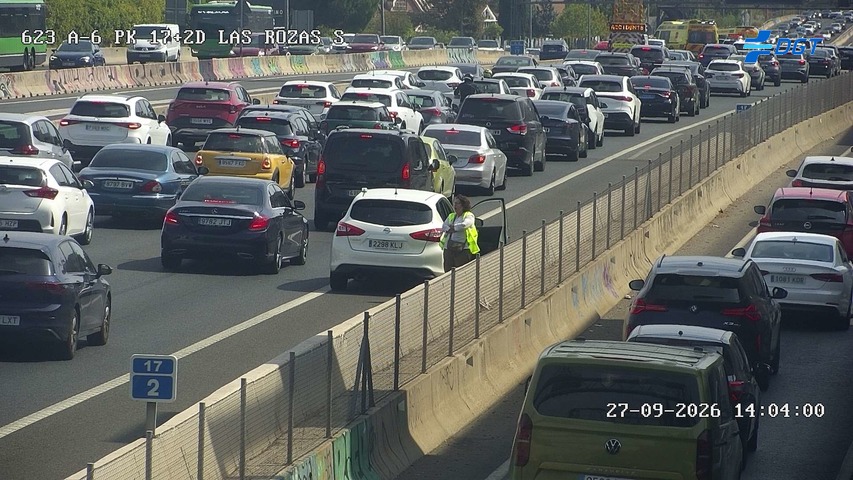 Cámara A-6 Provincia de Madrid KM 17,2