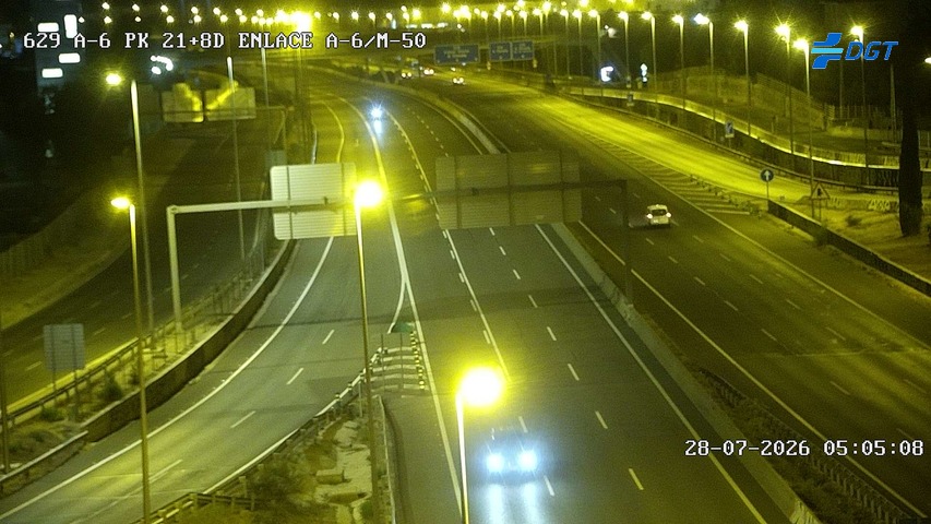 Cámara A-6 Provincia de Madrid KM 21,8