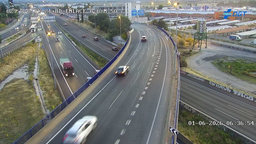 Madrid — A-6 km 22