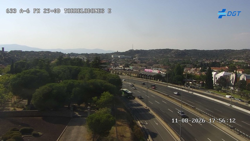 Cámara A-6 Provincia de Madrid KM 29,0