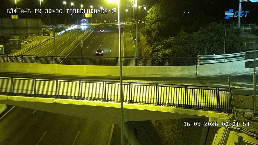 Imagen cámara A-6 Madrid Kilómetro 30,3
