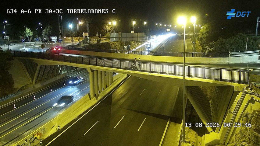 Cámara A-6 Provincia de Madrid KM 30,3