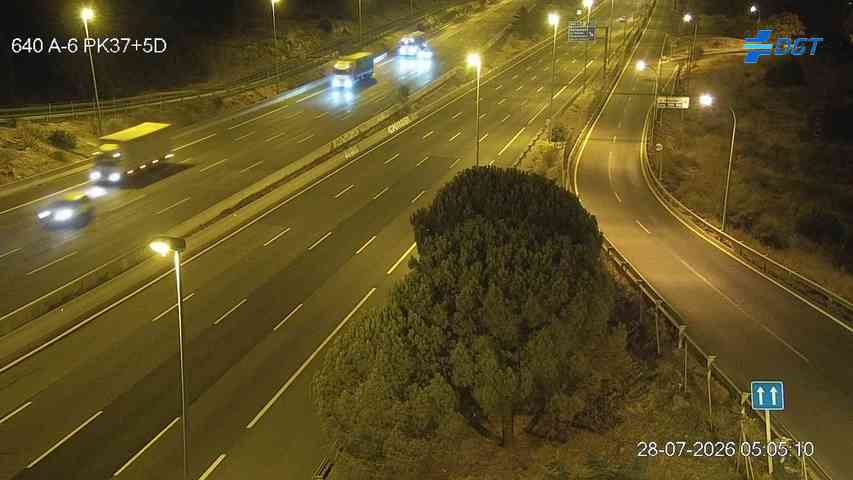 Cámara A-6 Provincia de Madrid KM 37,5