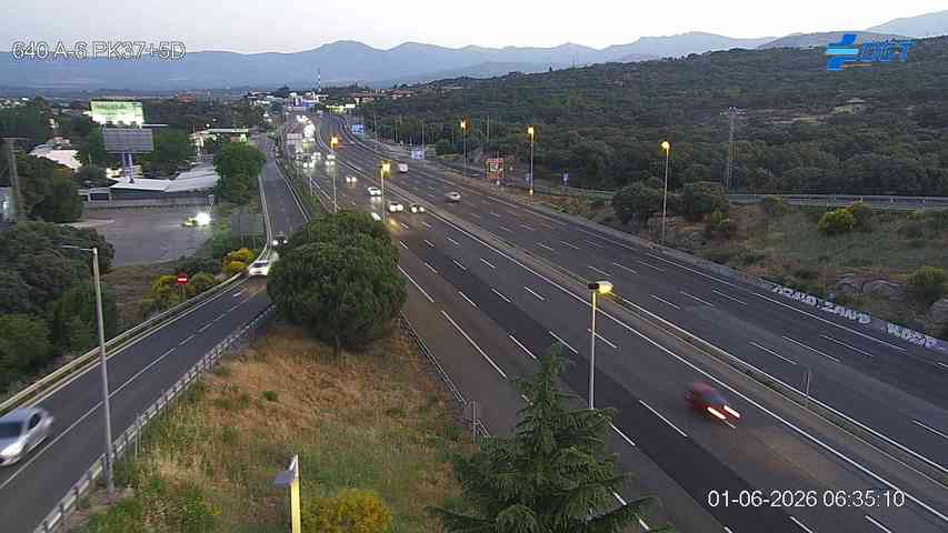 Madrid — A-6 km 38