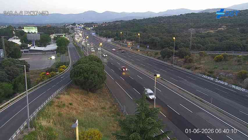 Madrid — A-6 km 38