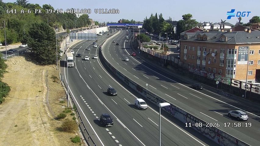 Cámara A-6 Provincia de Madrid KM 39,1