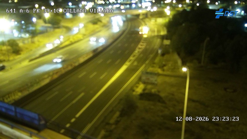 Cámara A-6 Provincia de Madrid KM 39,1