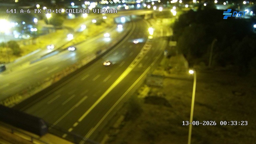 Cámara A-6 Provincia de Madrid KM 39,1