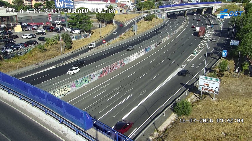 Madrid — A-6 km 39
