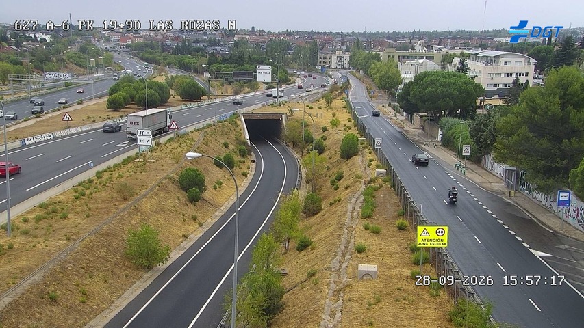 Cámara A-6 Provincia de Madrid KM 19,9