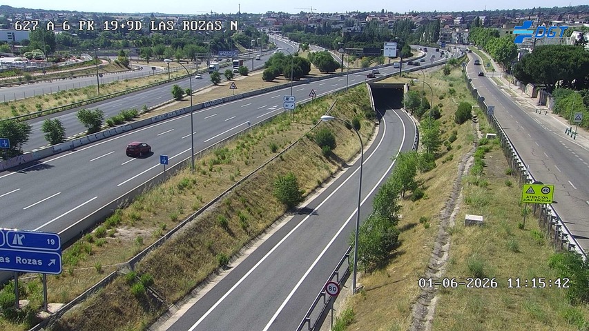 Madrid — A-6 km 20