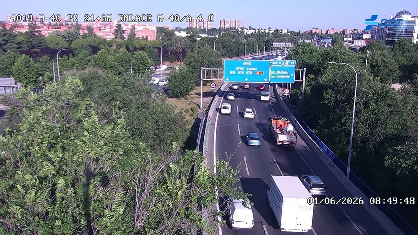 Madrid — M-40 km 22