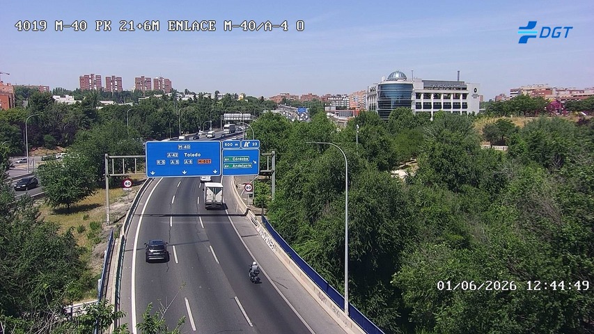 Madrid — M-40 km 22
