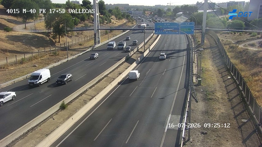 Madrid — M-40 km 18