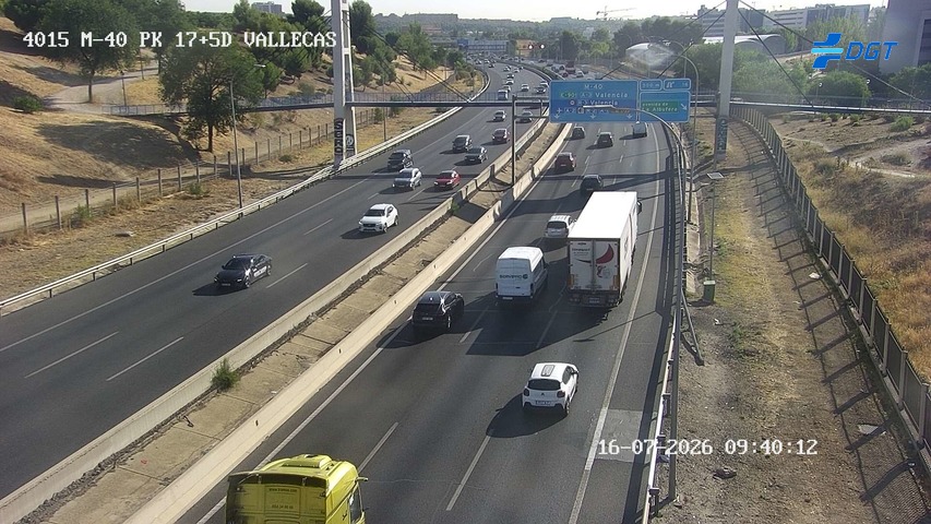 Madrid — M-40 km 18