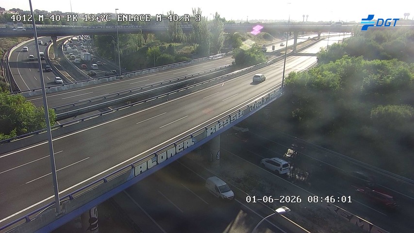 Madrid — M-40 km 14