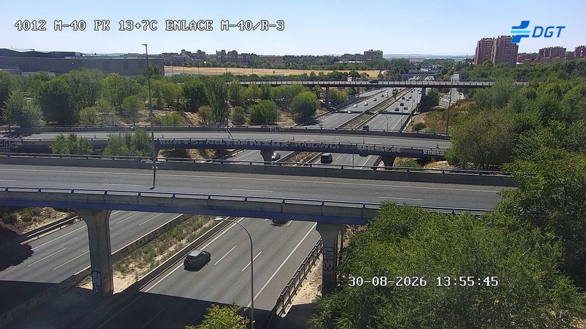 Madrid — M-40 km 14