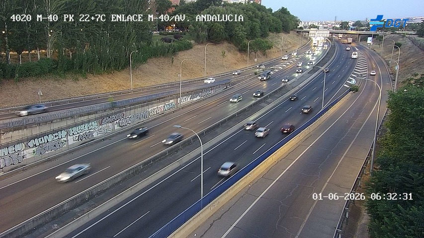 Madrid — M-40 km 23