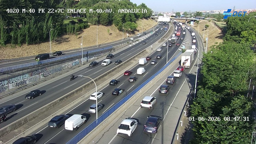 Madrid — M-40 km 23