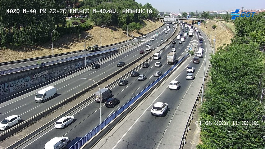 Madrid — M-40 km 23
