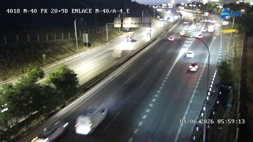 Madrid — M-40 km 21