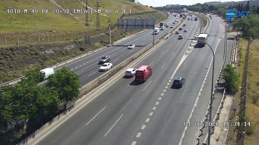 Madrid — M-40 km 21