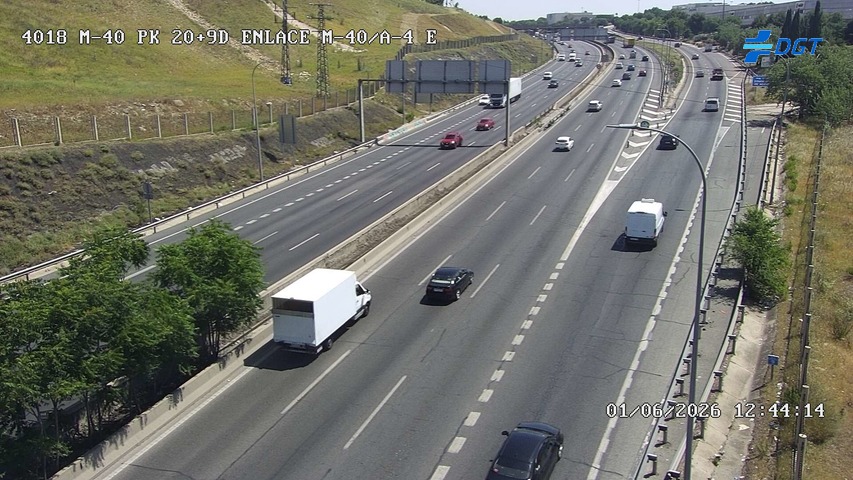 Madrid — M-40 km 21