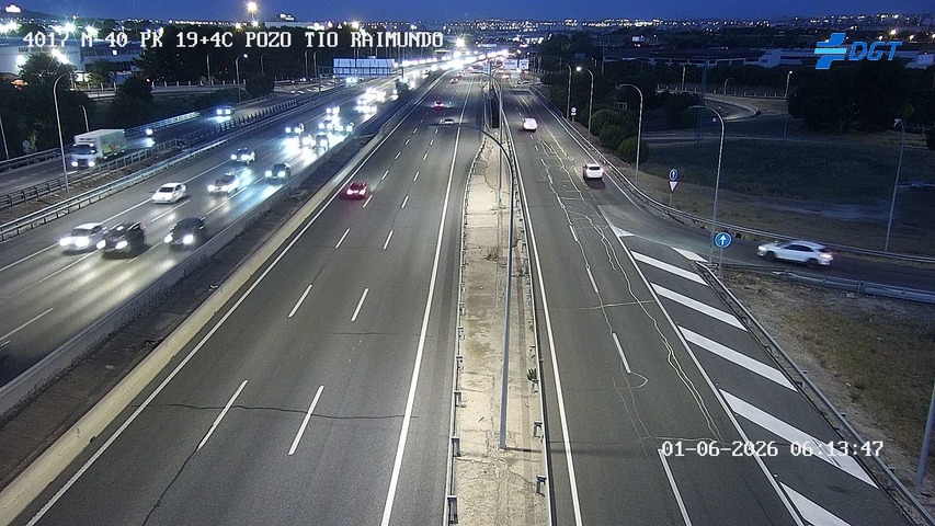 Madrid — M-40 km 19