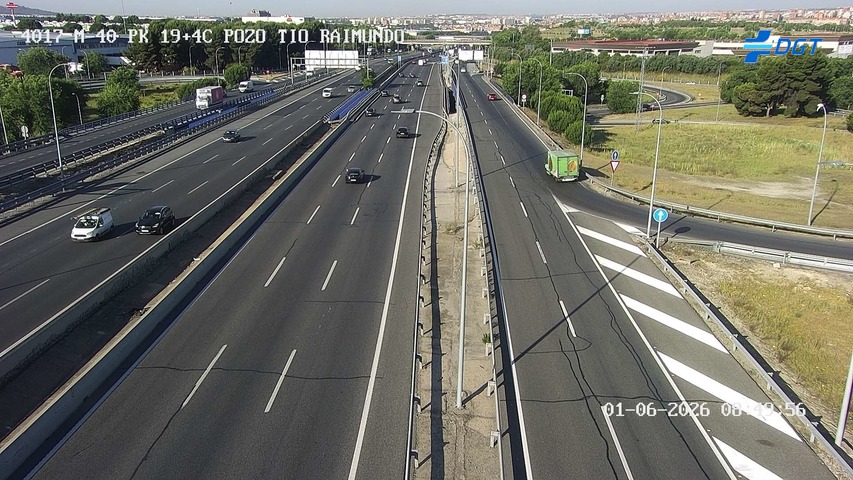 Madrid — M-40 km 19