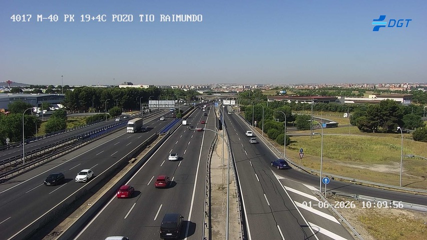Madrid — M-40 km 19