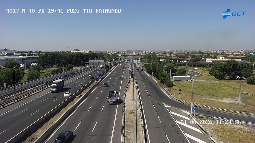 Madrid — M-40 km 19