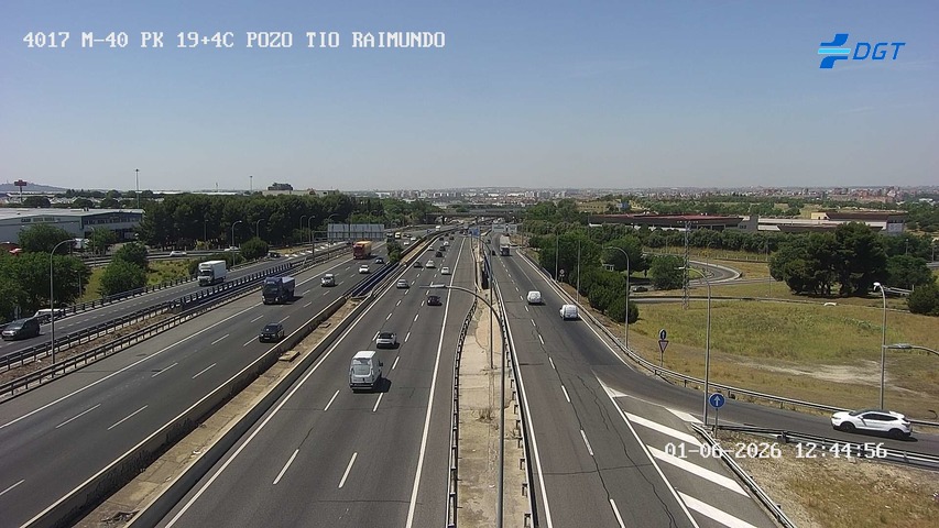 Madrid — M-40 km 19