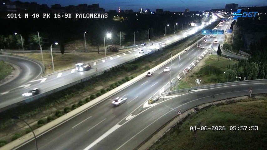Madrid — M-40 km 17