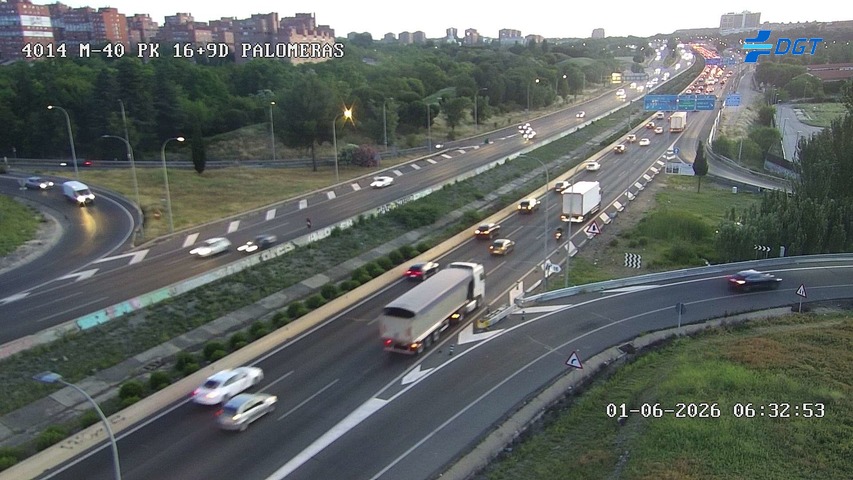 Madrid — M-40 km 17