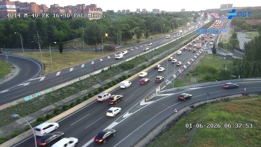 Madrid — M-40 km 17