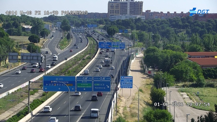 Madrid — M-40 km 17