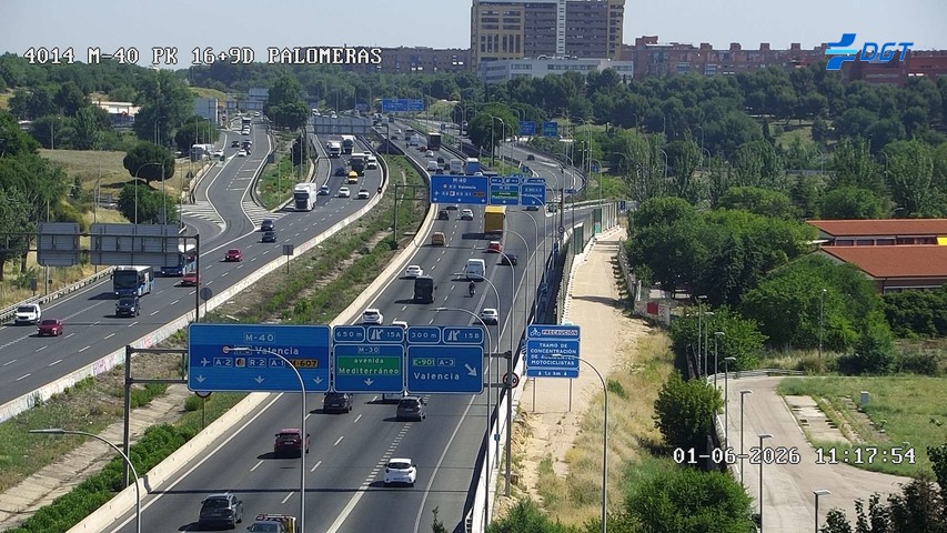 Madrid — M-40 km 17