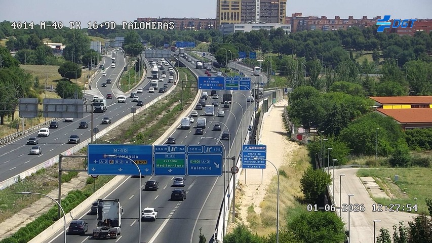 Madrid — M-40 km 17