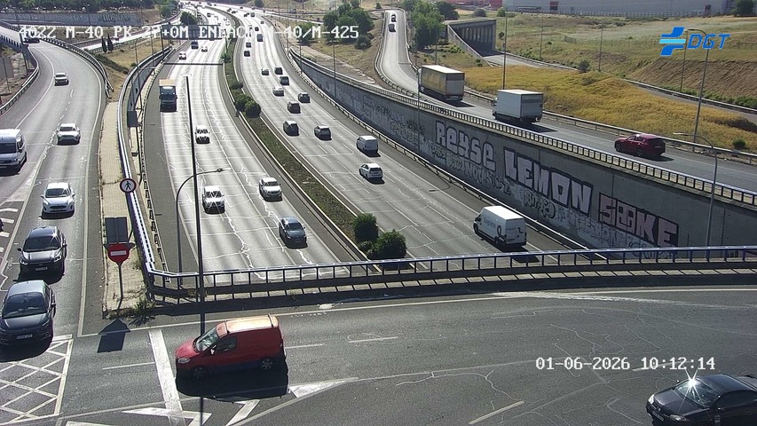 Madrid — M-40 km 27