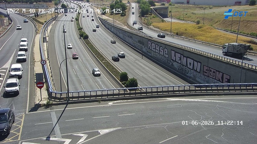 Madrid — M-40 km 27