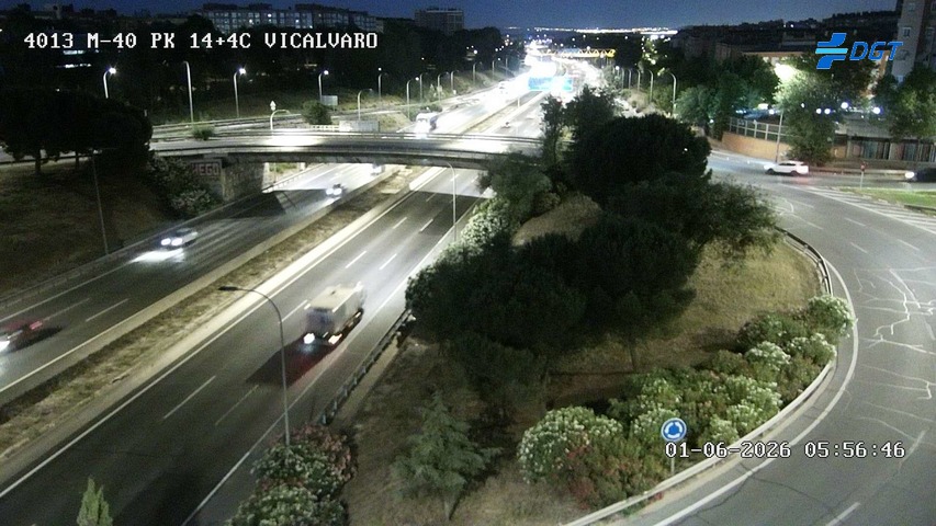Madrid — M-40 km 14
