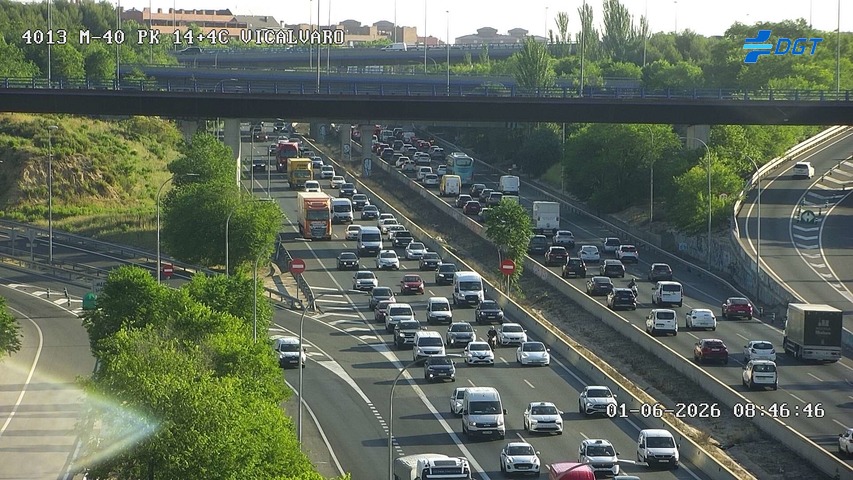 Madrid — M-40 km 14