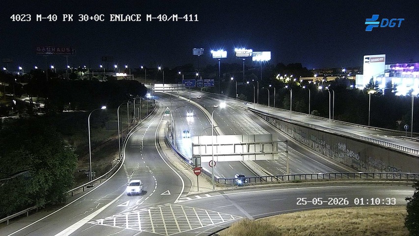Madrid — M-40 km 30