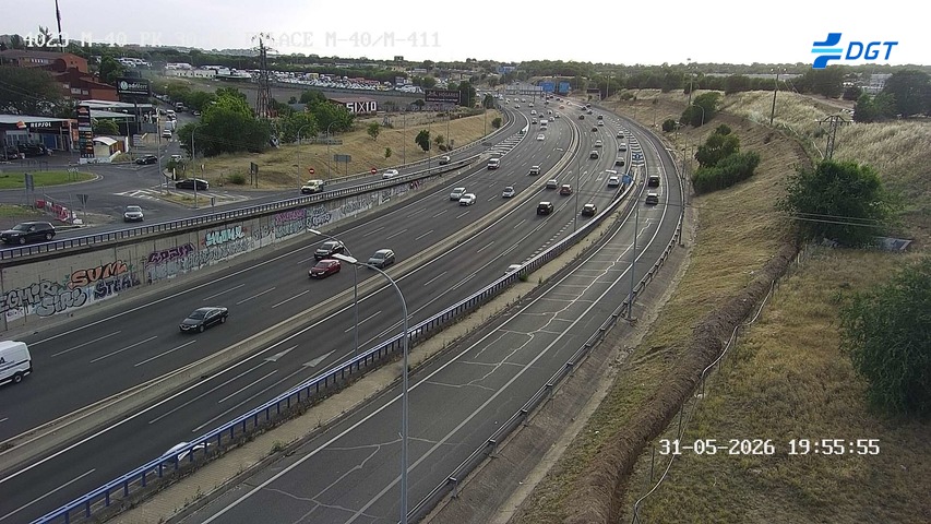 Madrid — M-40 km 30