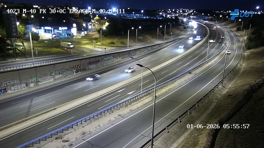 Madrid — M-40 km 30