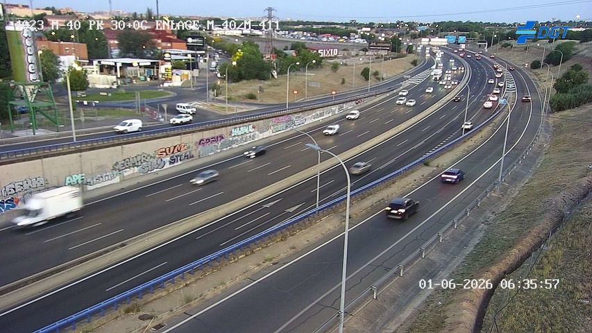 Madrid — M-40 km 30
