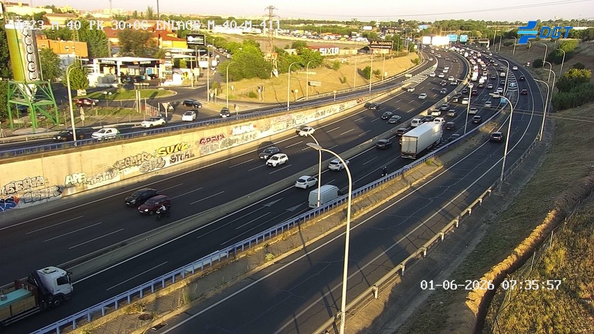 Madrid — M-40 km 30