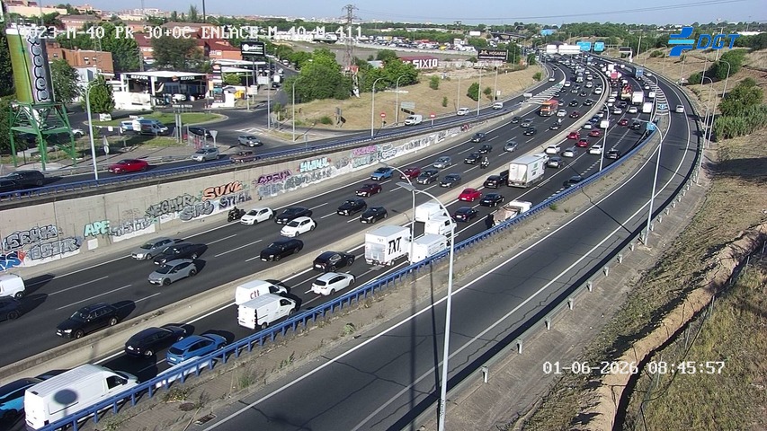 Madrid — M-40 km 30