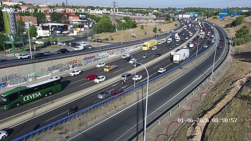 Madrid — M-40 km 30