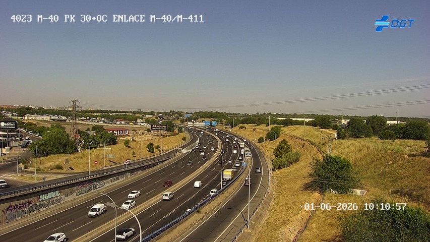 Madrid — M-40 km 30